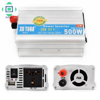 Bộ chuyển đổi năng lượng mặt trời 500W từ DC 12V/24V sang AC 220V