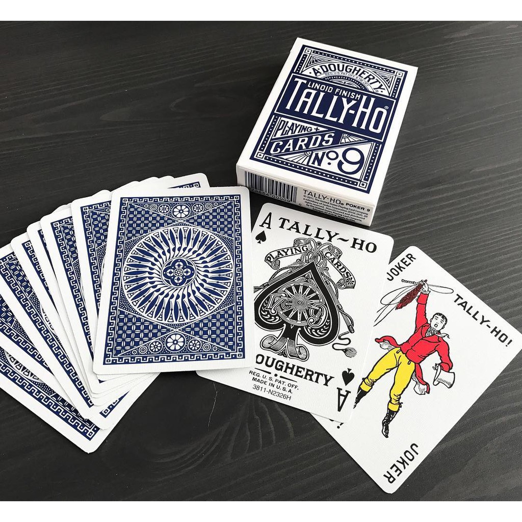 Bài ảo thuật USA Tally Ho Playing Cards  - Bài Mỹ CAO CẤP CHÍNH HÃNG USA