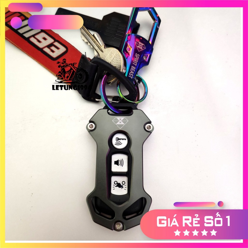 Ốp Chìa Khóa CNC Smartkey Honda SH, SH mode, PCX, AB, Lead, Vision chính hãng SPIRIT BEAST