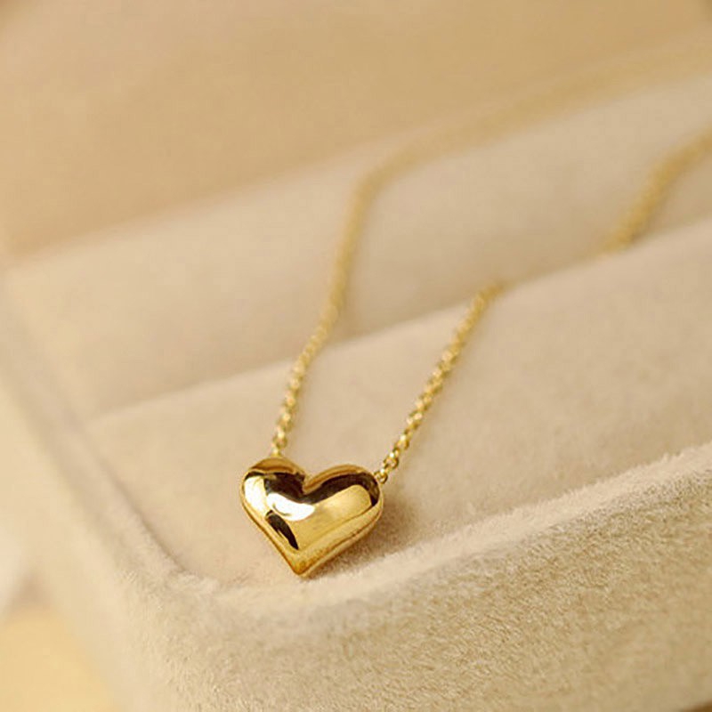 Vòng cổ Mặt Hình Trái Tim Thời Trang Cho Nữ