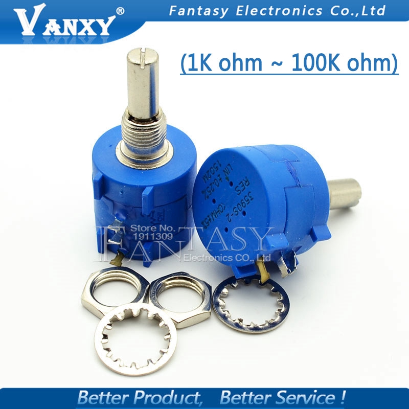 Điện Trở Chiết Áp 3590s 1k 2k 5k 10k 20k 50k 100k Ohm Chuyên Dụng | BigBuy360 - bigbuy360.vn