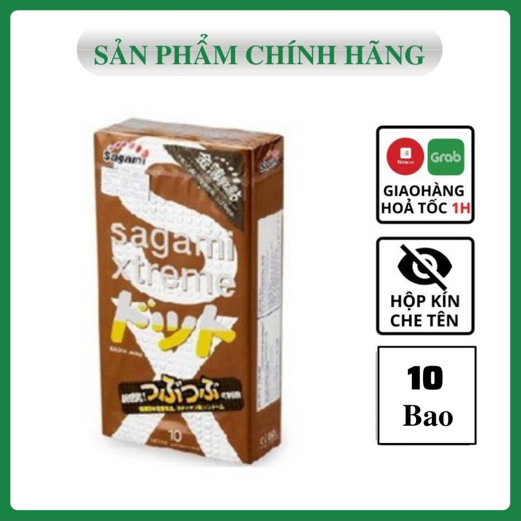 Bao Cao Su SAGAMI XTREME FEEL UP Gai Sần Kéo Dài Thời Gian (HỘP 10 CHIẾC)