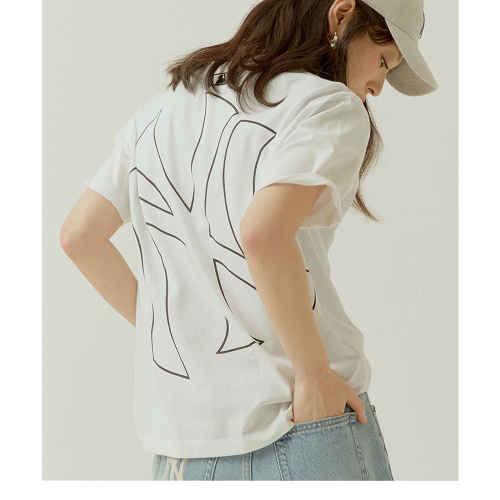 Áo NY nam nữ mẫu mới 2022 áo from rộng nam nữ NY chuẩn from vải cotton | BigBuy360 - bigbuy360.vn