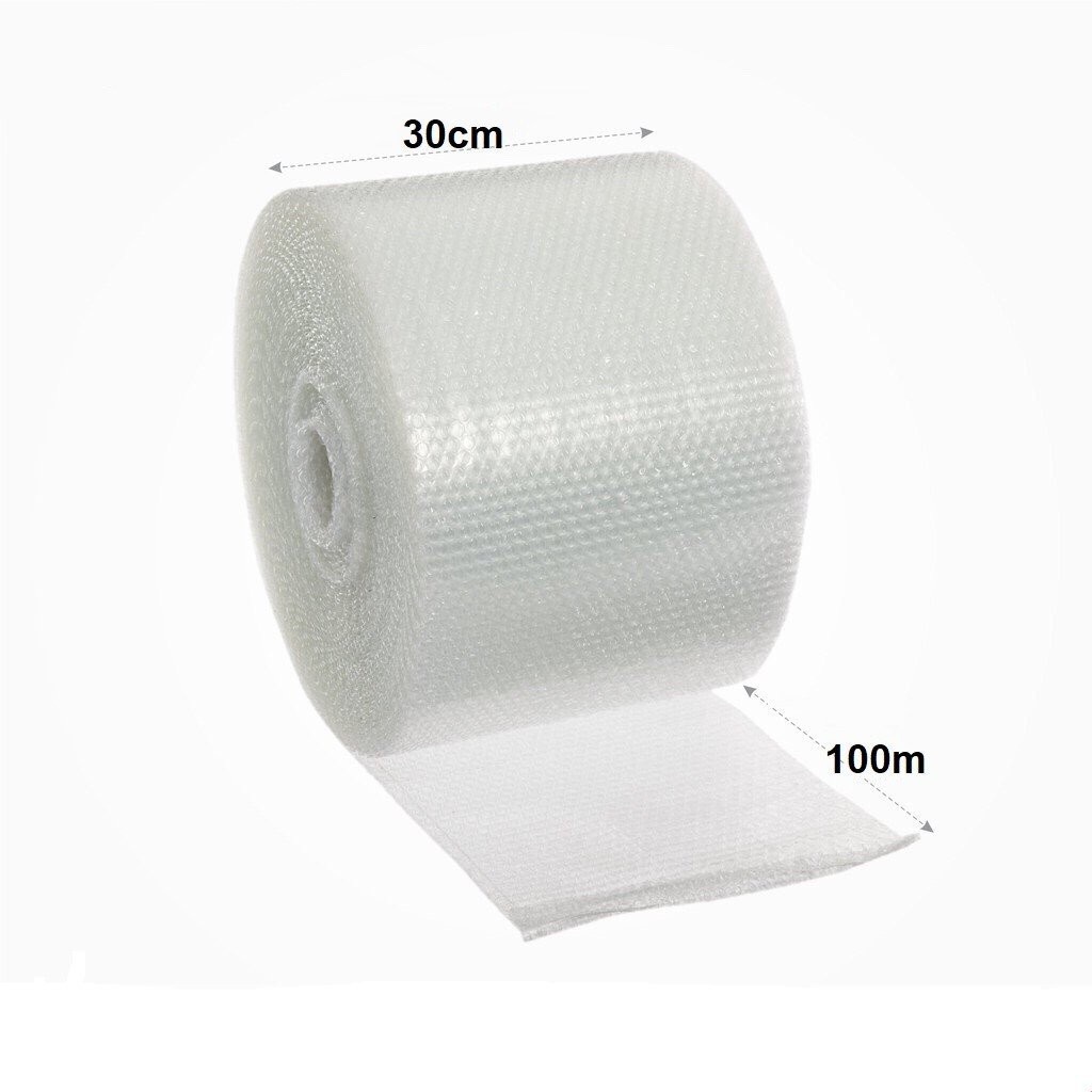 Xốp nổ bọc hàng, xốp chống sốc đóng hàng, bong bóng gói hàng khổ 20cmx100m và 30cmx100m giá rẻ - Hộp Carton HT