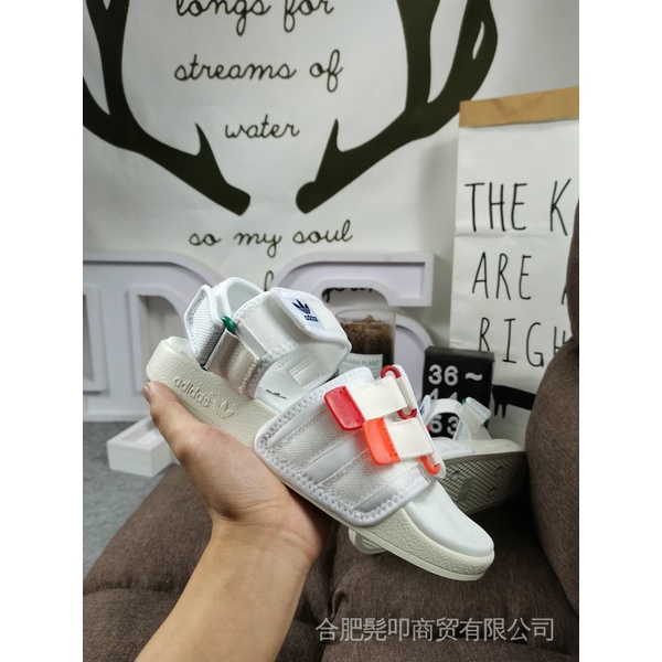 Adidas Adilette sandal w summer lightweight sandals. Solid color sole logo 35-40