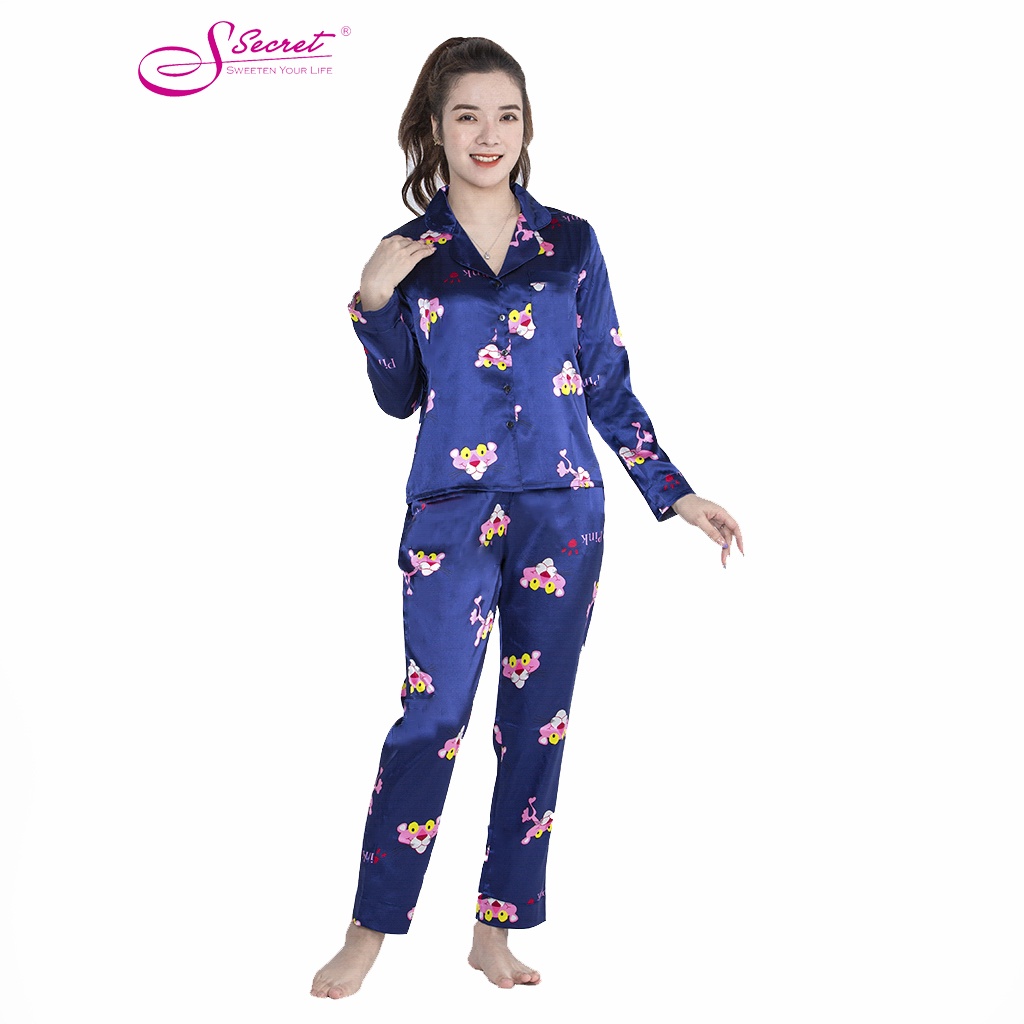 [Mã LT50 giảm 50K đơn 150K] Đồ bộ mặc nhà ngủ nữ pijama dài tay Sweeten your life TGLUAHINH | BigBuy360 - bigbuy360.vn