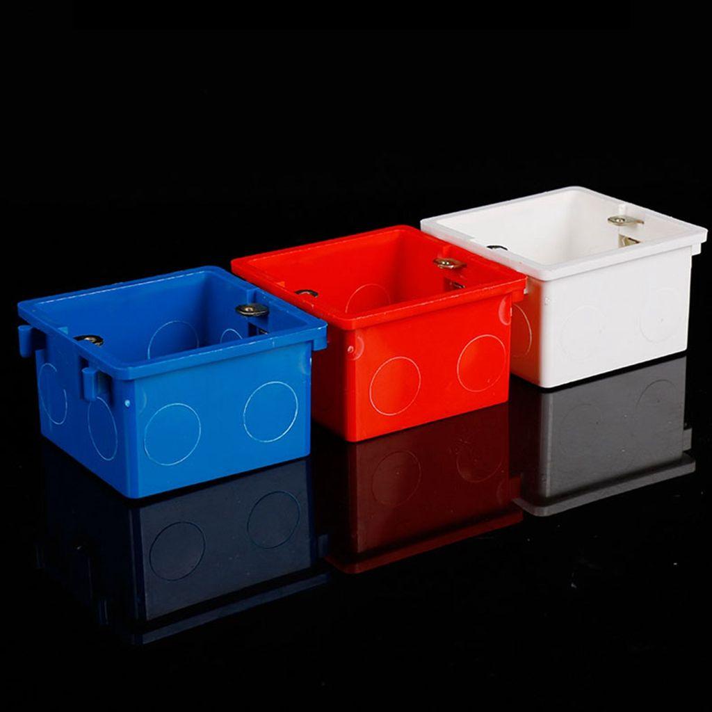 YIYU Hộp Công Tắc Bằng Nhựa PVC 86 Loại Hình Vuông Chuyên Dụng