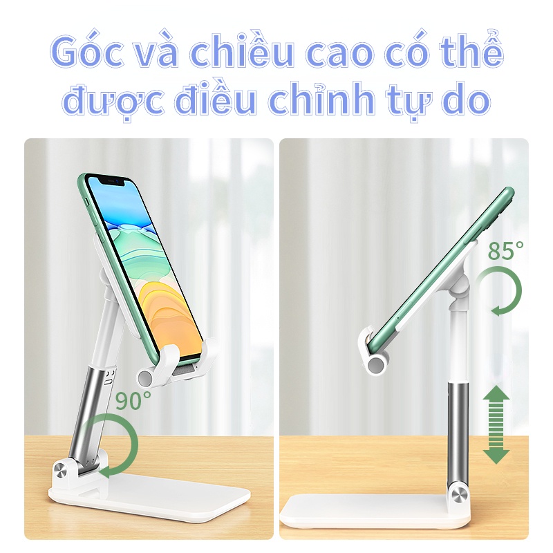 Giá Đỡ Điện Thoại / Máy Tính Bảng Để Bàn Đa Năng Phong Cách Mới