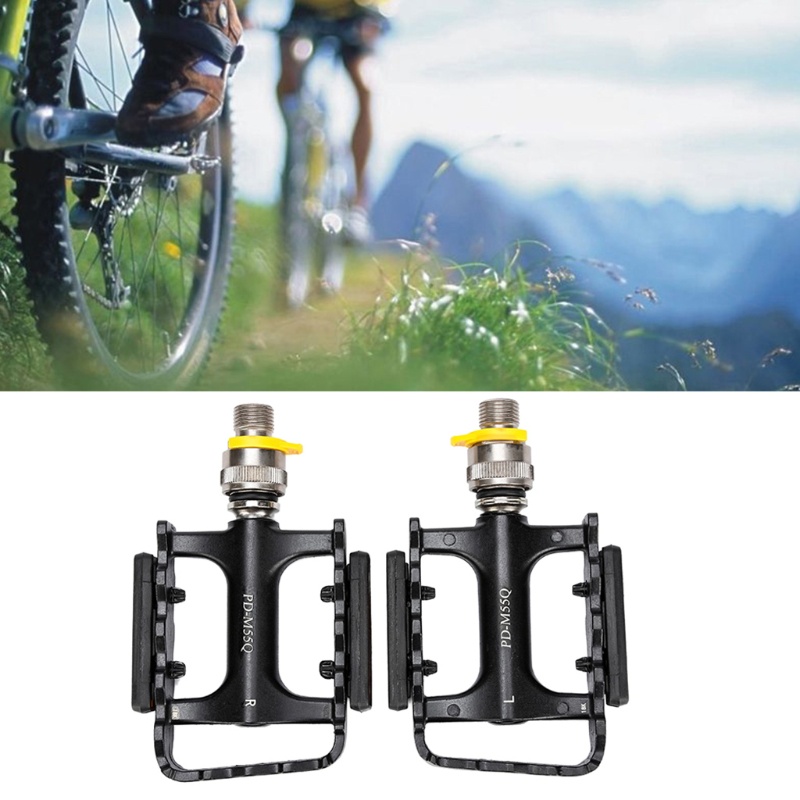 Bàn Đạp Chống Trượt Bằng Hợp Kim Nhôm Siêu Nhẹ Dành Cho Xe Đạp Leo Núi