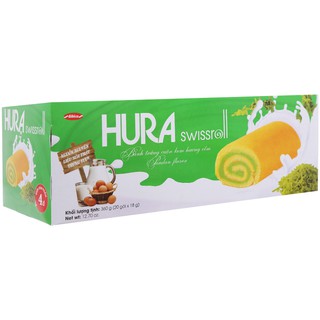 BÁNH BÔNG LAN HURA HƯƠNG CỐM 360G