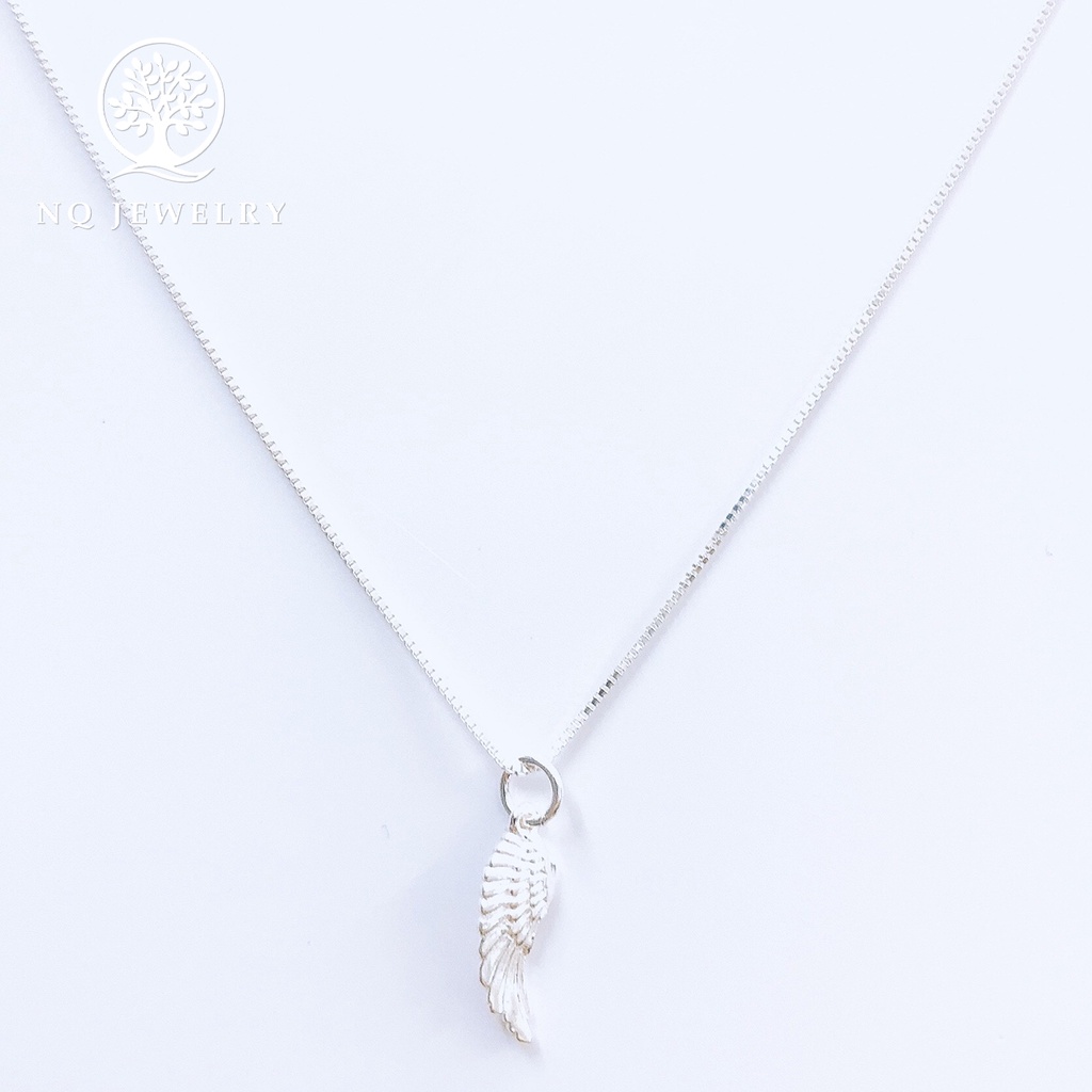 Dây chuyền bạc mặt cánh thiên thần - NQ Jewelry