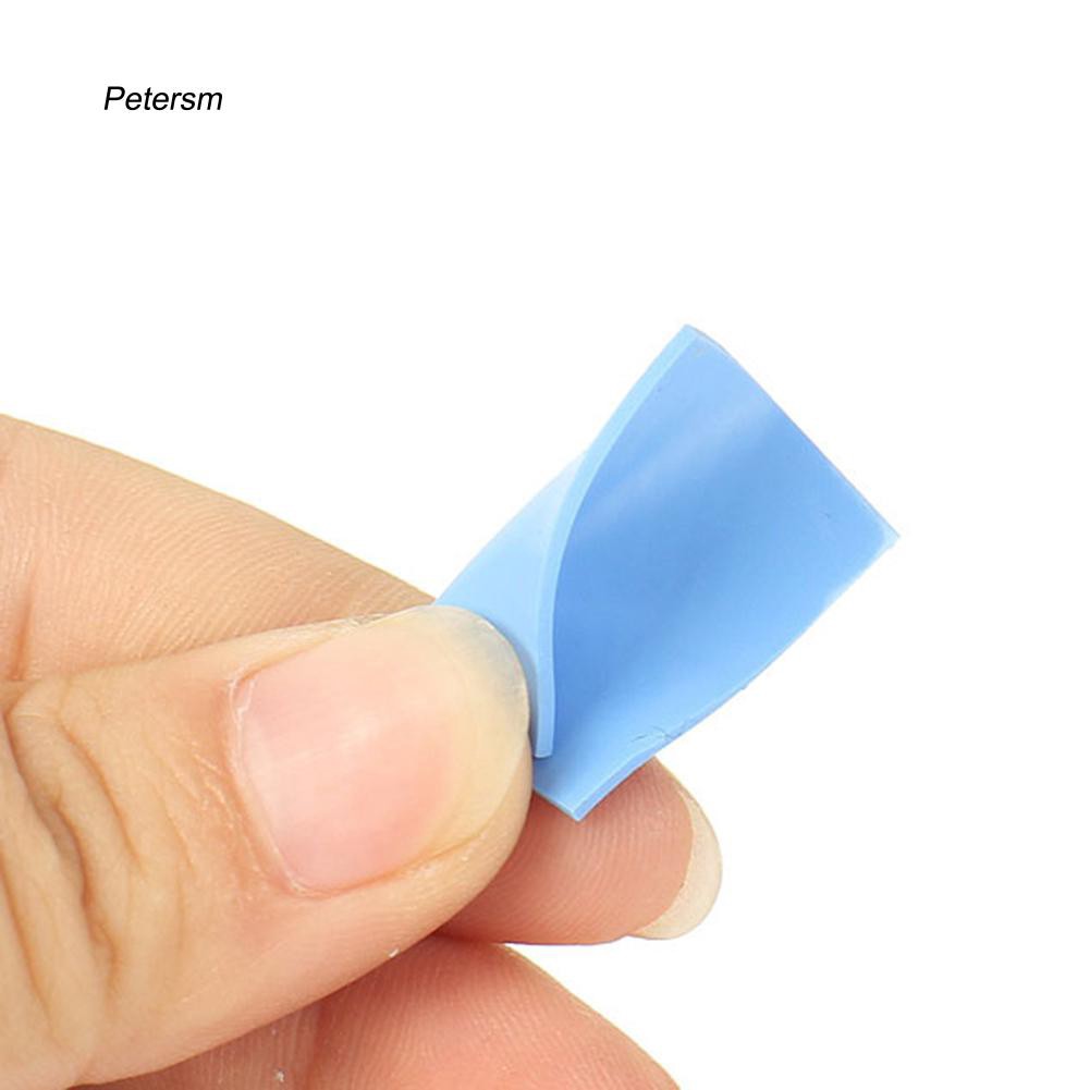 Bộ 100 đệm silicone ptsm _ 10x10x0.5mm linh kiện điện tử cho GPU VGA IC