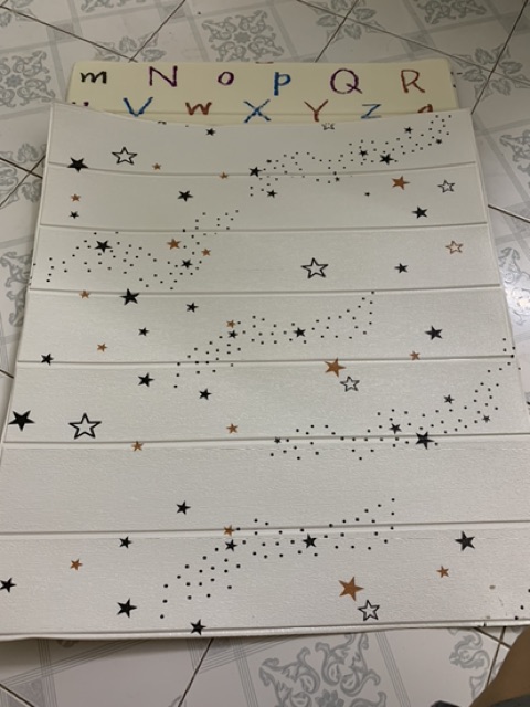 TẤM XỐP DÁN TƯỜNG 3D GIẢ GỖ HÌNH SAO, HÌNH CHỮ ĐẸP GIẢ GẠCH CHỐNG ẨM CHẤT LƯỢNG CAO | BigBuy360 - bigbuy360.vn