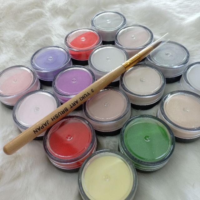 BỘT MỸ ĐẮP MÓNG, NẶN HOA, BỘT NHÚNG 3 IN 1