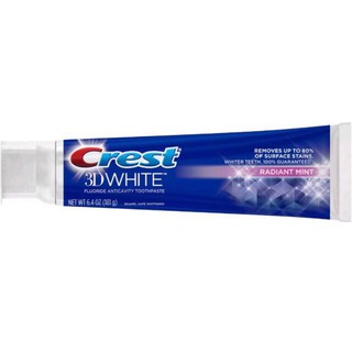 KEM ĐÁNH RĂNG CREST 3D WHITE ADVANCED WHITENING 158GR (MẪU MỚI)