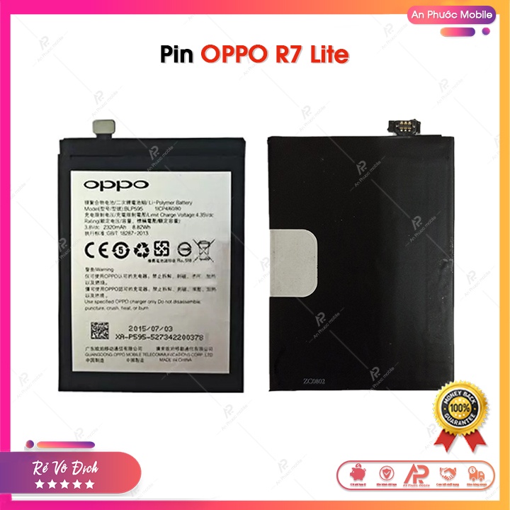 Pin OPPO R7 Lite - Pin điện thoại zin bóc máy
