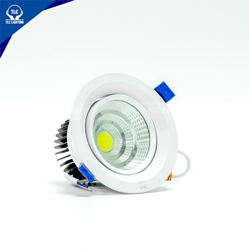 Đèn LED Âm Trần COB TLC Lighting Siêu Sáng, Siêu Tiết Kiệm, Tháo Lắp Dễ Dàng - Bảo Hành Uy Tín