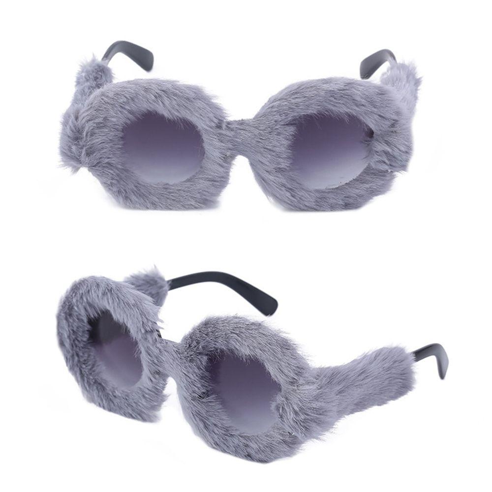 Kính Mát Gọng Tròn Kardashan Bằng Nhung Phong Cách Punk Cổ Điển Thời Trang Cho Nữ