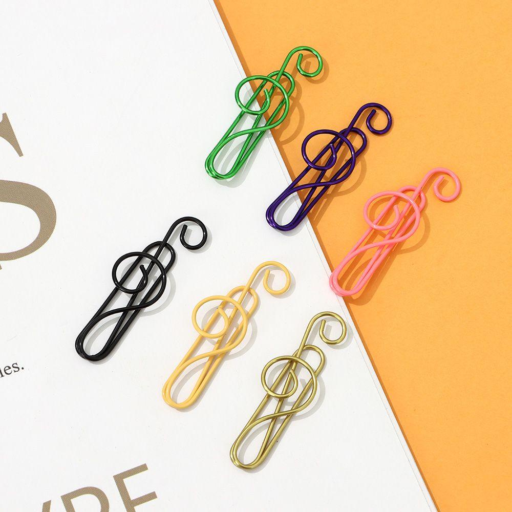 LEISURE Hộp 50 Kẹp Giấy Kim Loại Hình Động Vật Dễ Thương