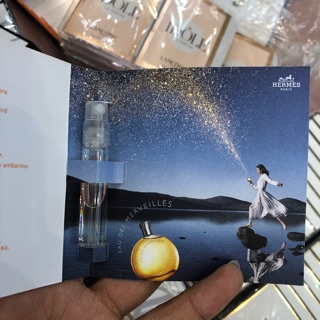 Vial Nước Hoa Nữ Hermes Eau Des Merveilles 2ml