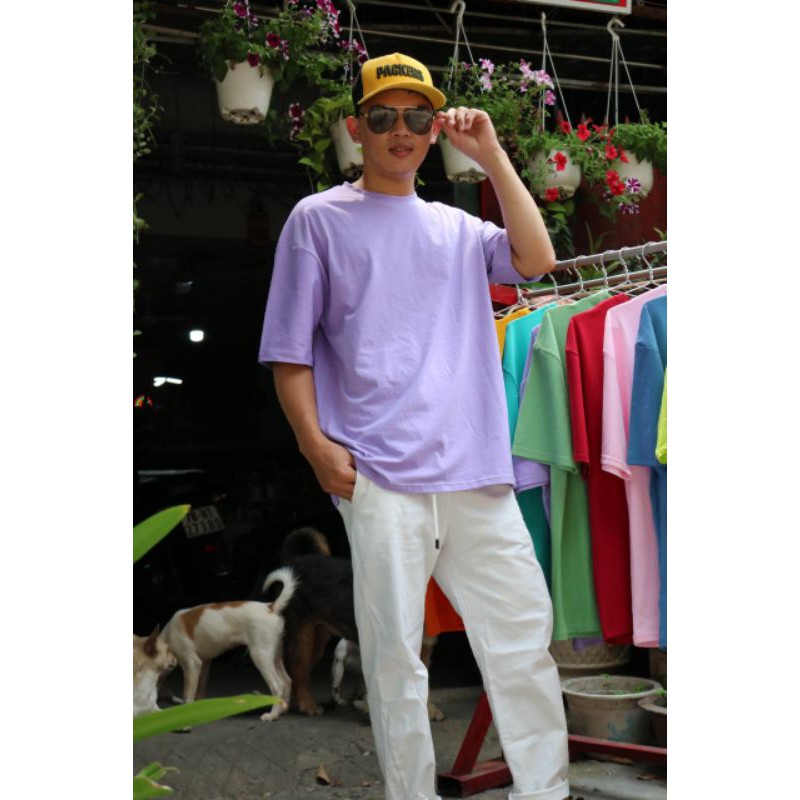 áo thun cotton 100% nam nữ