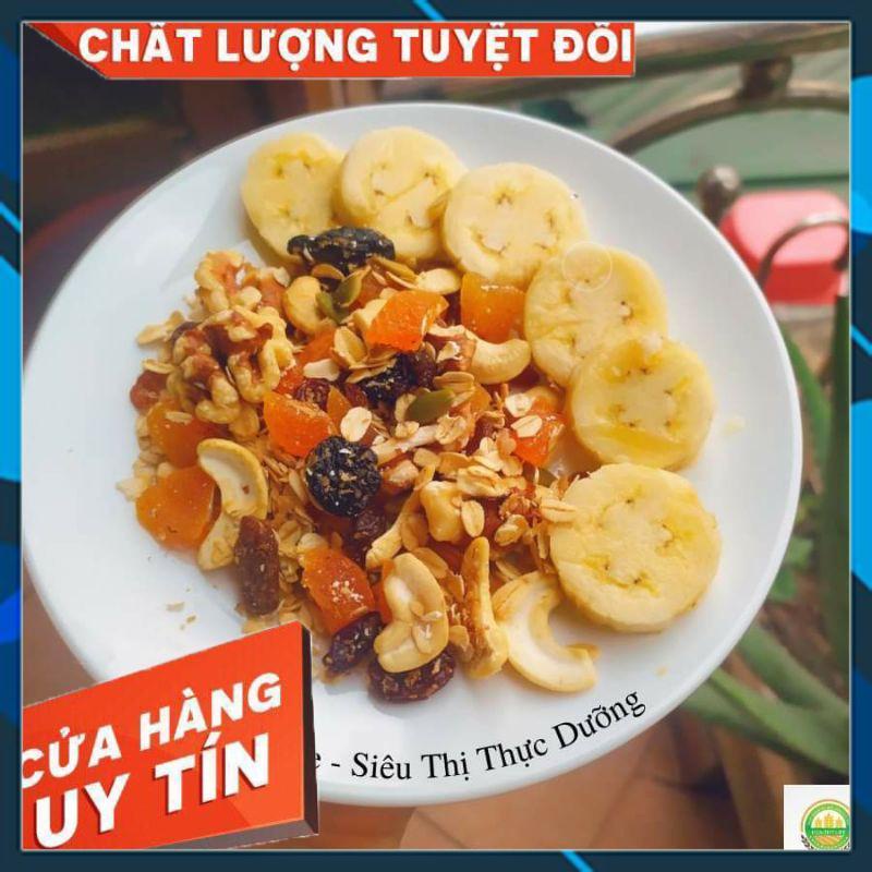 Ngũ cốc granola giảm cân siêu hạt cao cấp