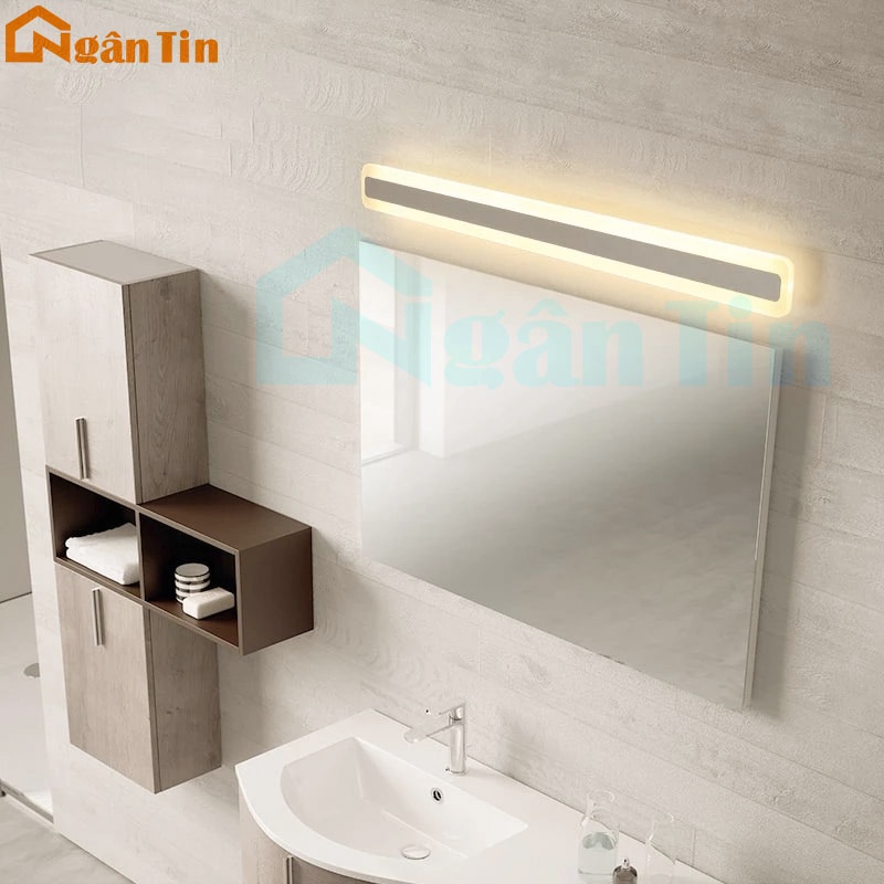 Đèn Led Soi Gương Soi Tranh Trang Trí Trong Nhà 11W Led 3 Chế Độ Màu RG700 Ngân Tin