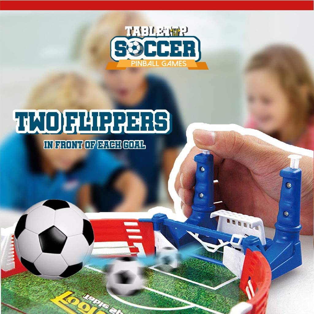 Đồ chơi bóng đá thu nhỏ banh trên bàn trẻ em gia đình bộ đối kháng 2 người table football game kid adult battle toy