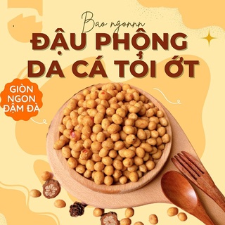 Đậu phộng da cá tỏi ớt - ngon rẻ chất lượng hủ pet 500g
