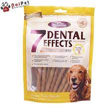 Đồ Ăn Vặt Xương Gặm Sạch Răng Thơm Miệng Vị Sữa Cá Hồi Thịt Bò Đậu Phộng Trái Bơ Denteal EffEcts 160g