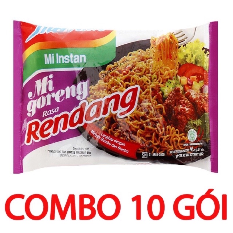 mì xào khô indomie 10 gói 👉🏻👉🏻 69kkk | BigBuy360 - bigbuy360.vn