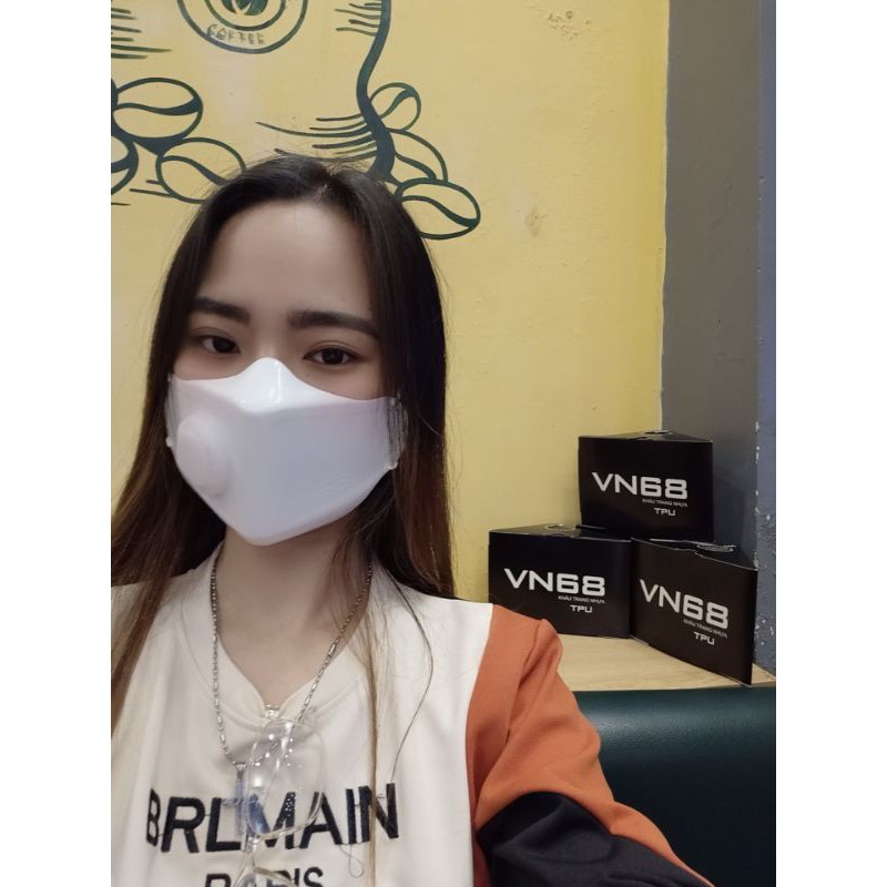Khẩu Trang Trong Suốt Nhựa TPU VN68 #XC99 #MAX99 | BigBuy360 - bigbuy360.vn