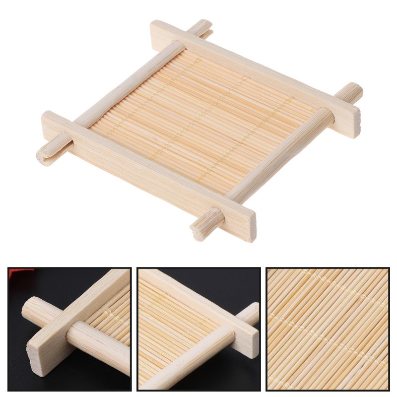 Giá Đỡ Xà Phòng Bằng Gỗ Tre Handmade Tiện Dụng Cho Nhà Tắm