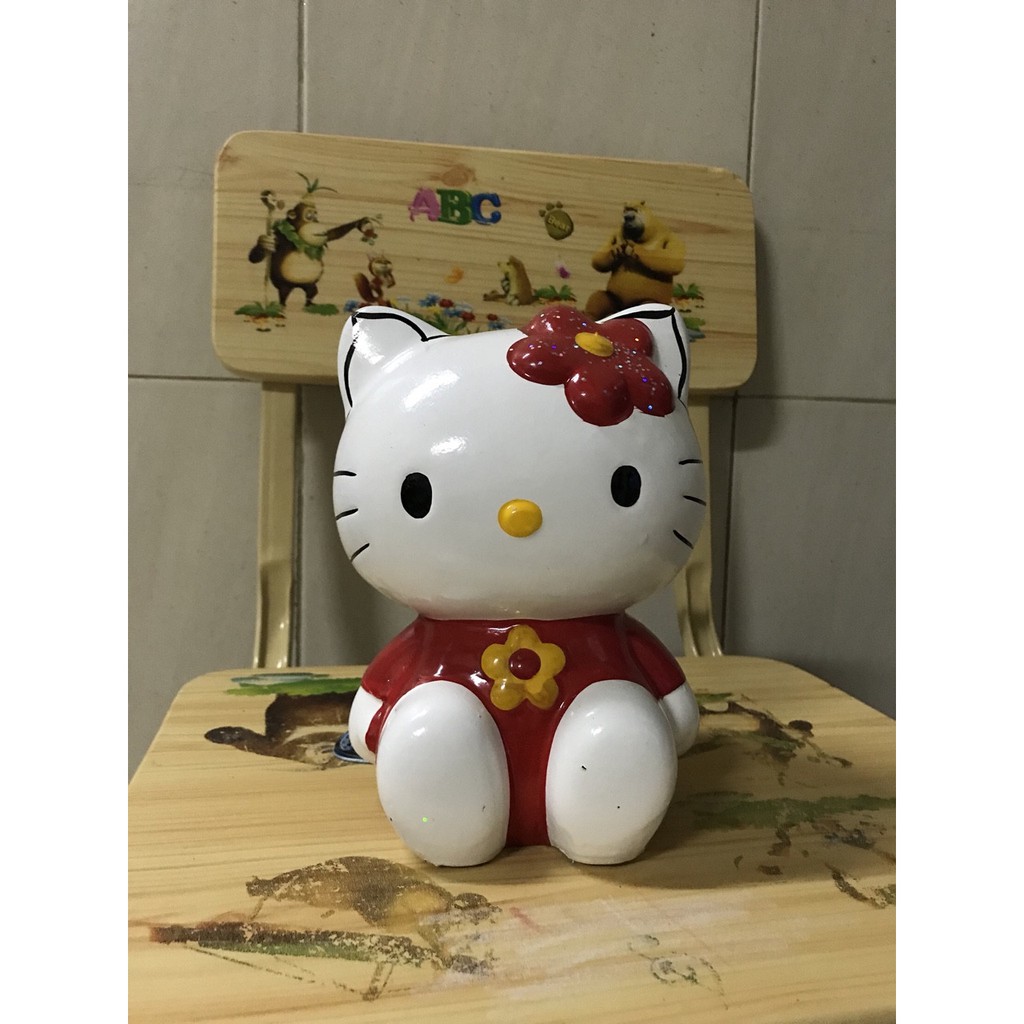 Heo đất tiết kiệm Hello Kitty cho bé PINK003 -2 Pink Xinh Decor