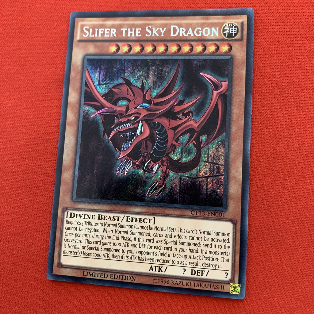 [CỰC HOT][Thẻ Bài Yugioh Chính Hãng] Thần Osiris Ảnh Gốc Siêu Ngầu Của Yugi -  Slifer The Sky Dragon