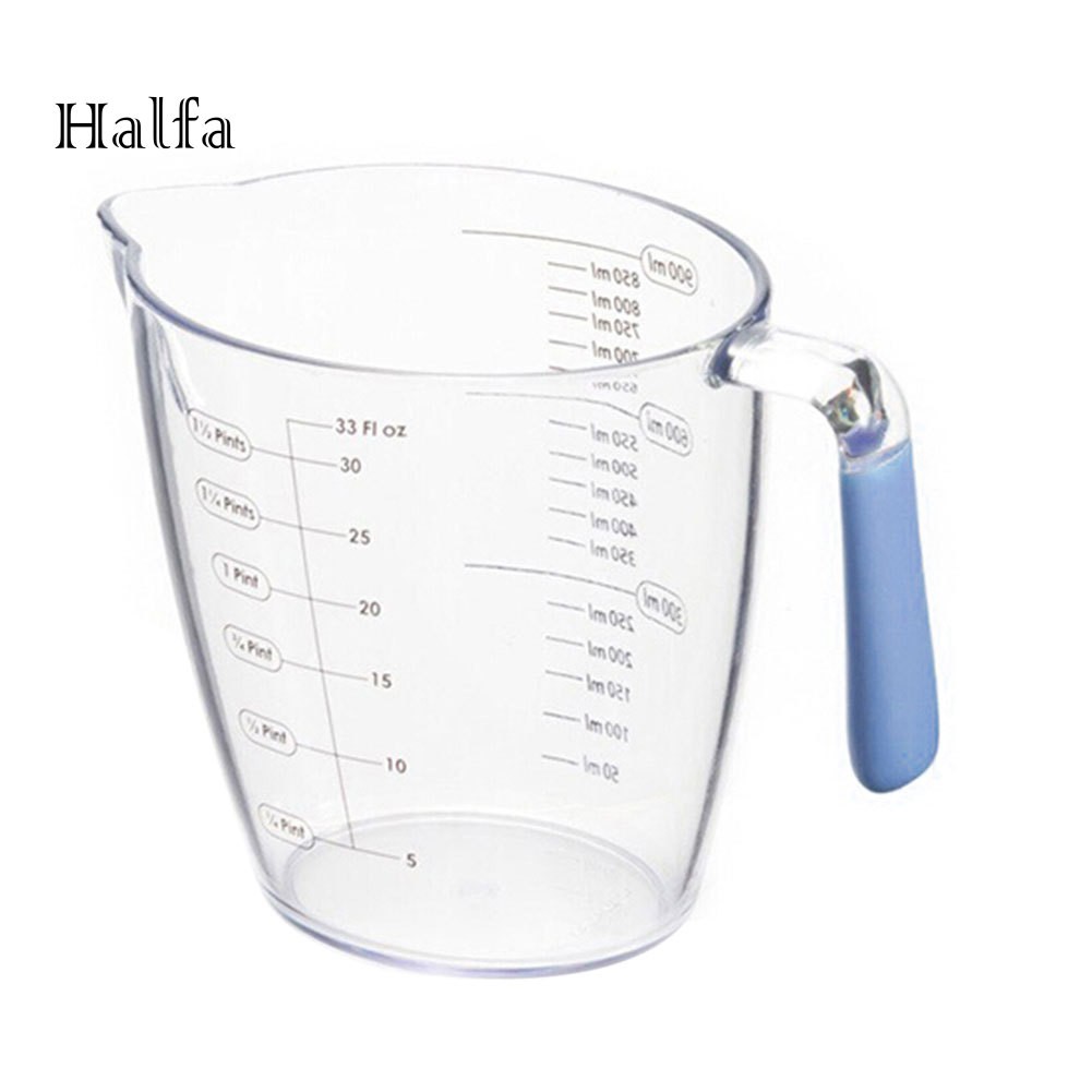 Cốc Đo Lường Bằng Nhựa Trong Suốt Tiện Lợi