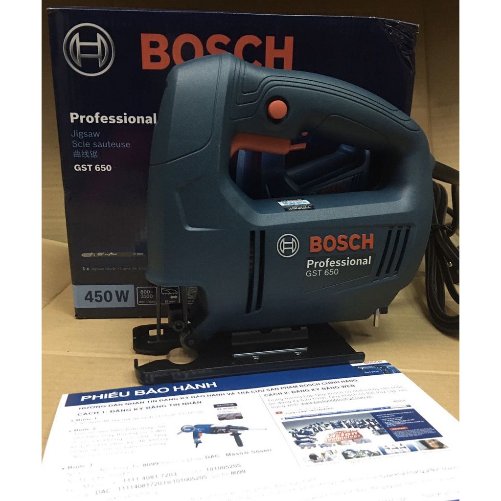 Máy cưa lọng Bosch GST 650 450W