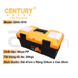 Hộp đựng đồ nghề century giha-1019 loại lớn nhất
