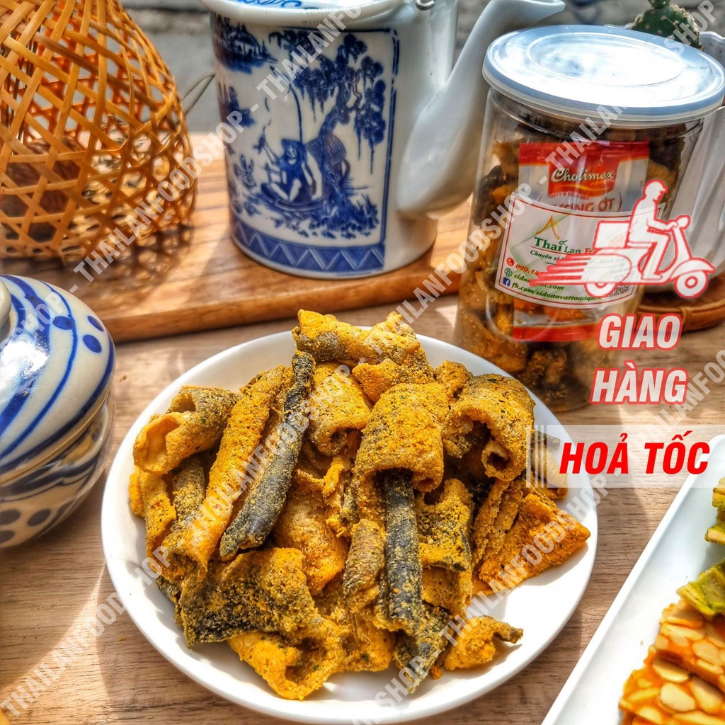Da Cá Trứng Muối Lon 200Gram