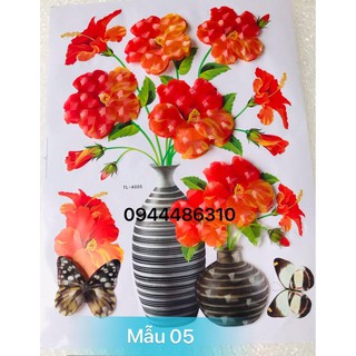 PVN17245 Tranh 3D Dán Tường,Trang Trí Phòng Khách Siêu Đẹp T8