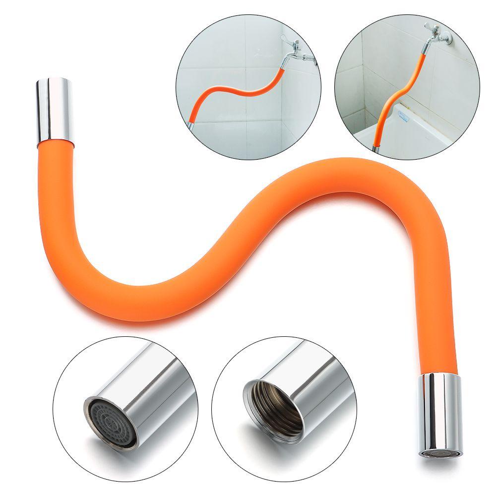 LIAOY Faucet Extender Pipe Durable Portable Wash Basin 360° Rotating Flexible Hose