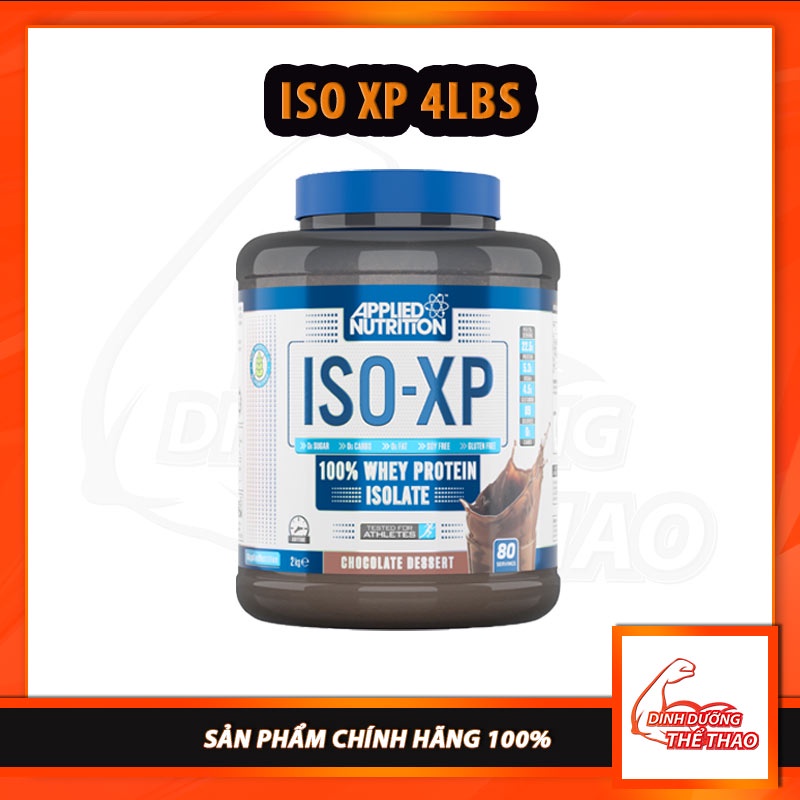 [GIÁ TỐT NHẨT] APPLIED NUTRITION ISO XP 1.8KG | Sữa Tăng Cơ Cho Người Tập Thể Hình