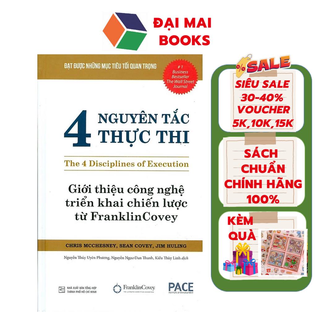 Sách - 4 Nguyên tắc thực thi + Tặng kèm quà