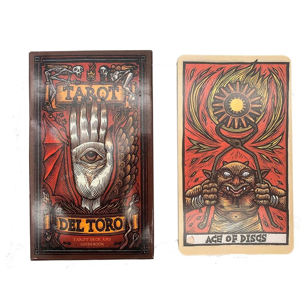 Còn hàng🇻🇳Tarot del Toro: A Tarot Deck PDF Guidebook Inspired by the World of Guillermo del Toro English cards🔥Hot🔥