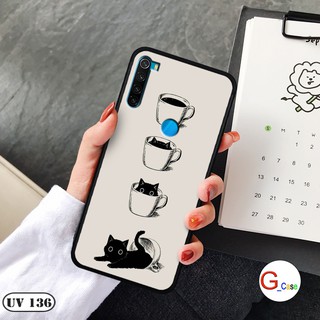 Ốp lưng Xiaomi Redmi Note 8 nhám viền dẻo