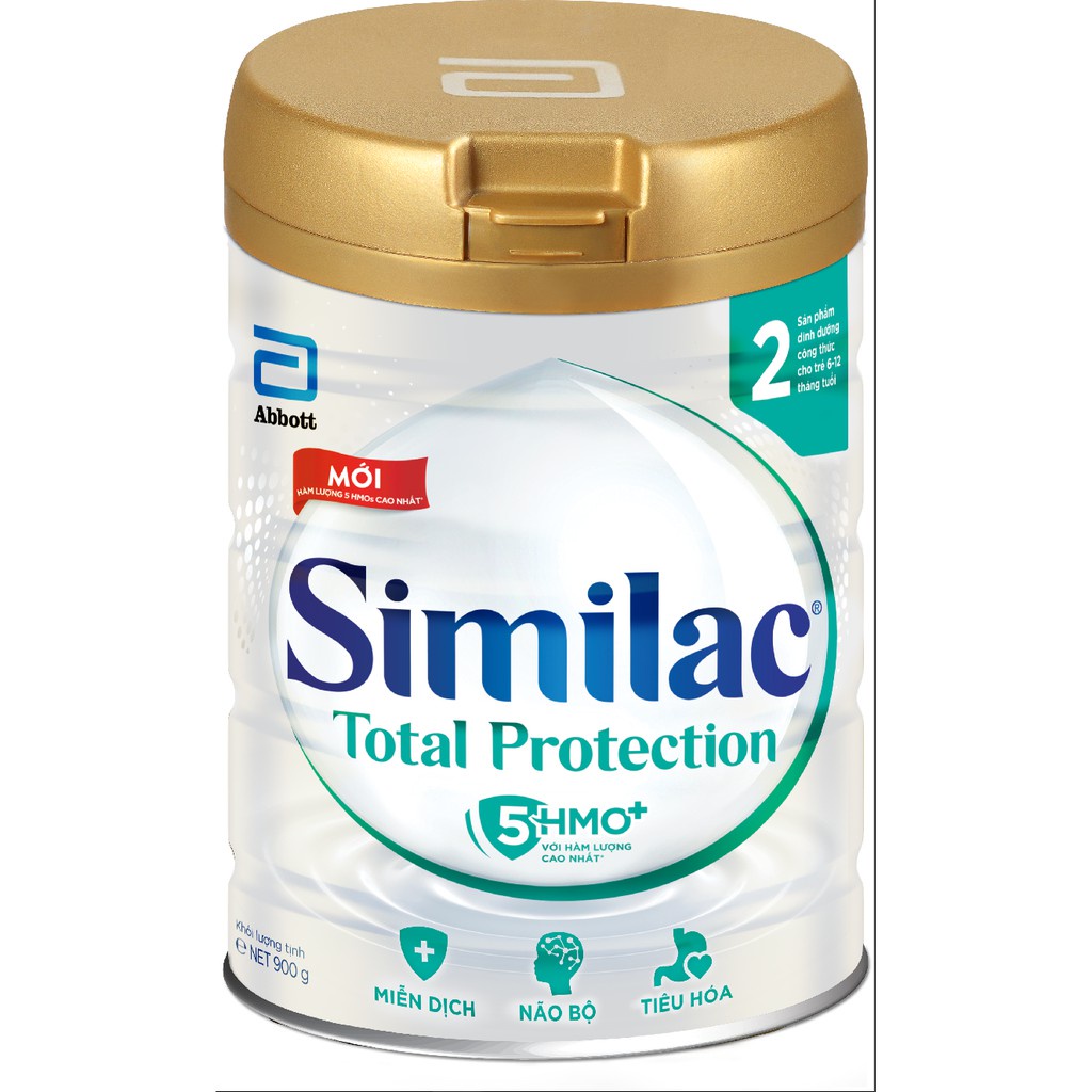 Sản phẩm dinh dưỡng sữa công thức Similac Total Protection 2 900g/lon