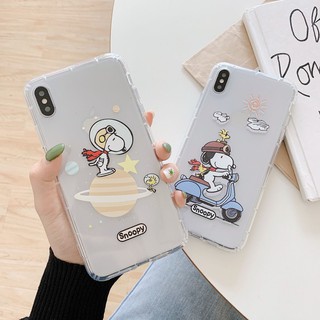 ỐP LƯNG SILICON CHỐNG SỐC SNOOPY DU HÀNH VŨ TRỤ 7plus/8/8plus/x/xs/xs max/11/11 pro/11 promax- Kaze Store