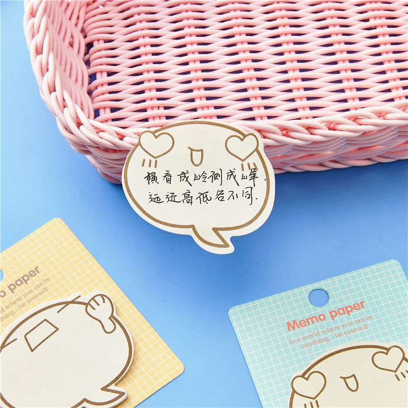 Tập giấy note ghi chú Memo paper 🍀 Clovershop68 🍀