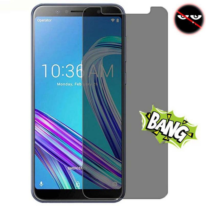 Kính Cường Lực Chống Nhìn Trộm Cho Asus Zenfone Max Pro Plus M1 Zb570Kl Zb601Kl Zb602Kl