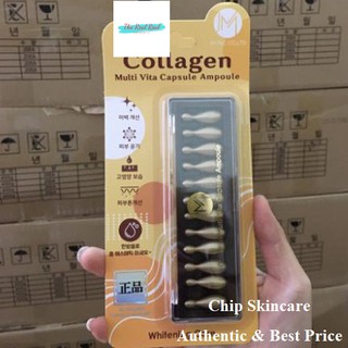 [Mã giảm giá mỹ phẩm chính hãng] Collagen Tươi Vỉ Ampoule Hàn Quốc